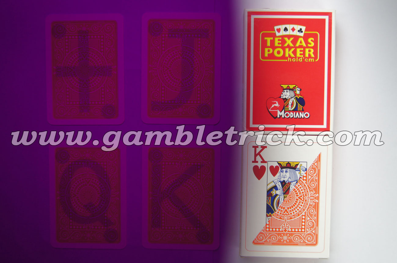 Modiano Texas Holdem Marked Cards