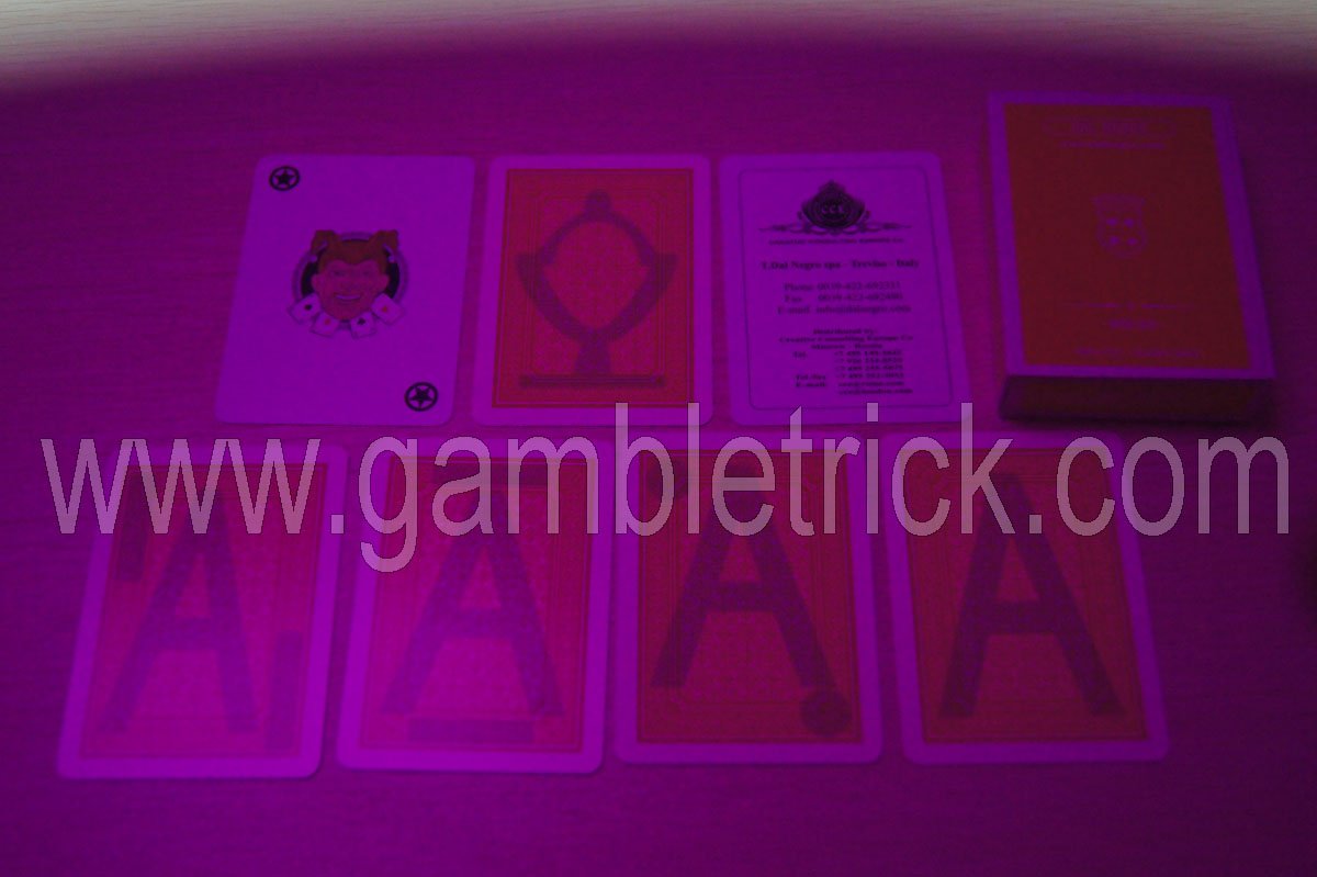 Dal negro Texas Holdem Marked Cards